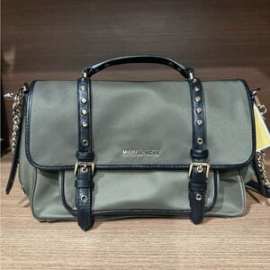 NWT Michael Kors Leila flap messenger bag